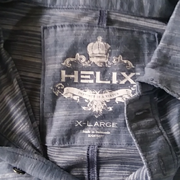 Helix Blue Polo - Picture 3 of 3